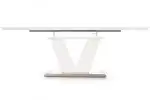MISTRAL bővíthető étkezőasztal, téglalap alakú, szín: fehér - Image 5