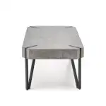 Emily dohányzóasztal – beton / fekete - Image 6