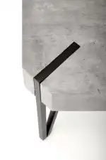 Emily dohányzóasztal – beton / fekete - Image 8