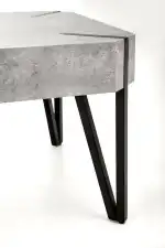 Emily dohányzóasztal – beton / fekete - Image 10