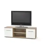Lima RTV1 TV-állvány – sonoma tölgy / fehér - Image 2