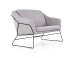 Soft 2 XL pihenőfotel – szürke/fekete - Image 9