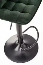 H95 bárszék – sötétzöld - Image 6