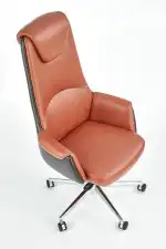 Calvano forgószék – világosbarna / sötét barna - Image 2