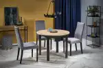 Ringo bővíthető étkezőasztal – artisan tölgy / fekete