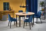 Ringo bővíthető étkezőasztal – artisan tölgy / fekete - Image 9
