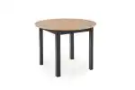 Ringo bővíthető étkezőasztal – artisan tölgy / fekete - Image 10