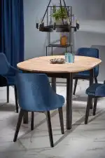 Ringo bővíthető étkezőasztal – artisan tölgy / fekete - Image 13