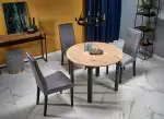 Ringo bővíthető étkezőasztal – artisan tölgy / fekete - Image 14