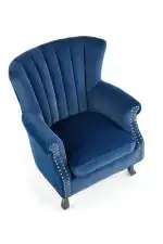 Titan pihenőfotel – sötétkék - Image 8
