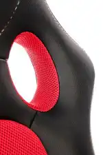 Berkel gaming forgószék – fekete / piros - Image 9