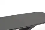 SILVESTRO bővíthető étkezőasztal, téglalap alakú, szín: sötétszürke/fekete - Image 2