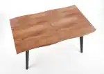 Dickson bővíthető étkezőasztal – natúr tölgy / fekete - Image 6