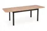 Florian bővíthető étkezőasztal – artisan tölgy / fekete - Image 2