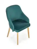 TOLEDO 2 szék, szín: sötétzöld/tölgy - Image 10