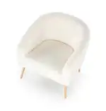 GRIFON 2 pihenőszék, szín: krém/természetes - Image 10