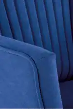 Delgado pihenőfotel – sötétkék - Image 4