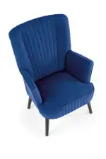 Delgado pihenőfotel – sötétkék - Image 8