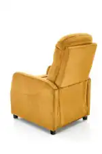 Felipe 2 dönthető pihenőfotel – mustár - Image 7