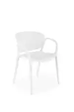 K491 rakásolható szék – fehér - Image 11