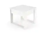 Nea Kwadrat dohányzóasztal – fehér - Image 4