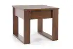 Nea Kwadrat dohányzóasztal – sötét dió - Image 4