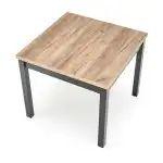 Tiago Square bővíthető étkezőasztal – craft tölgy / fekete - Image 5