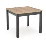 Tiago Square bővíthető étkezőasztal – craft tölgy / fekete - Image 7