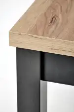 Tiago Square bővíthető étkezőasztal – craft tölgy / fekete - Image 15