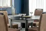 Ringo bővíthető étkezőasztal – fekete - Image 7