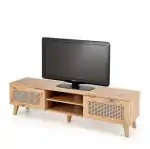 Borneo RTV-1 TV-állvány – artisan tölgy / fekete - Image 5