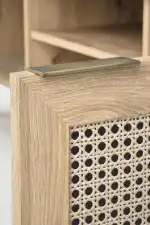 Borneo RTV-1 TV-állvány – artisan tölgy / fekete - Image 10