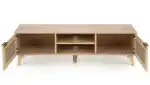Borneo RTV-1 TV-állvány – artisan tölgy / fekete - Image 12