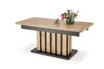 Baretti emelő-mechanikás dohányzóasztal – artisan tölgy / fekete