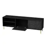 Bullet RTV-1 TV-állvány – fekete / arany - Image 3