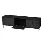 Bullet RTV-1 TV-állvány – fekete / arany - Image 12