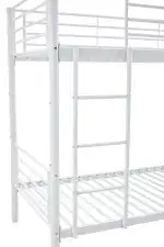 Bunky emeletes ágy (2 egyszemélyes ággyá alakítható) – fehér - Image 5