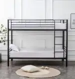 Bunky emeletes ágy (2 egyszemélyes ággyá alakítható)– fekete - Image 9