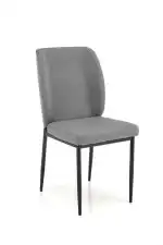 Jasper étkezőszett (bővíthető asztal + 4 szék) – fekete / szürke - Image 8