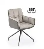 K523 forgatható szék – szürke