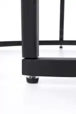 Oreo dohányzóasztal (2 db-os szett) – dió / fekete - Image 9