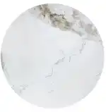 Genesis dohányzóasztal – fehér márvány / dió / arany - Image 2