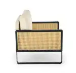 ILARIO pihenőszék, szín: fekete/természetes - Image 11