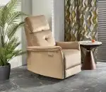 Semir elektromosan dönthető pihenőfotel – bézs