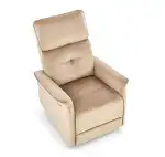 Semir elektromosan dönthető pihenőfotel – bézs - Image 2