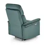 Semir elektromosan dönthető pihenőfotel – sötétzöld - Image 8