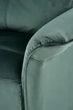 Semir elektromosan dönthető pihenőfotel – sötétzöld - Image 11