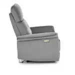 Semir elektromosan dönthető pihenőfotel – szürke - Image 5