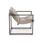 Shark kerti garnitúra (kanapé + 2 fotel + dohányzóasztal) – sötétbarna/cappuccino - Image 16
