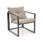 Shark kerti garnitúra (kanapé + 2 fotel + dohányzóasztal) – sötétbarna/cappuccino - Image 20